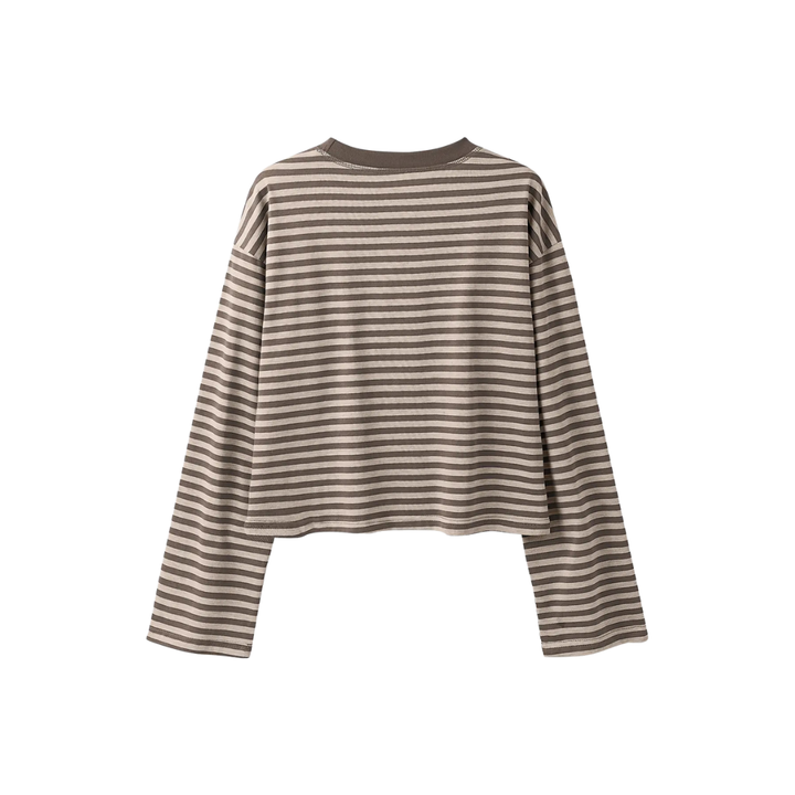 Madison | Relaxed Colourblock Striped Tee
