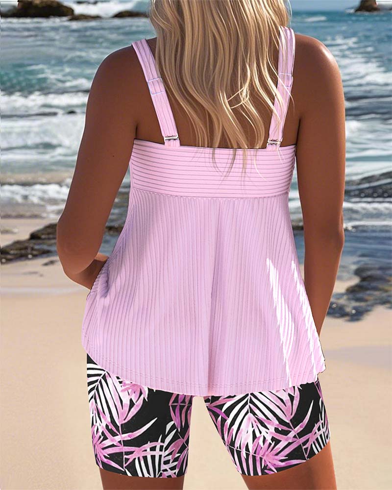 Hannah | Colourful tankini set