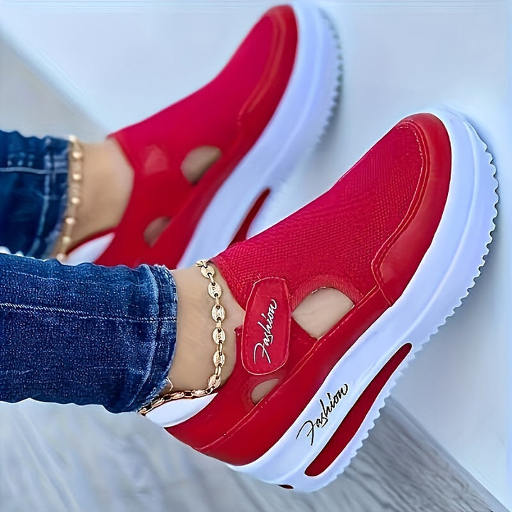 Mechthild | Breathable slip-on sneakers with stable comfort