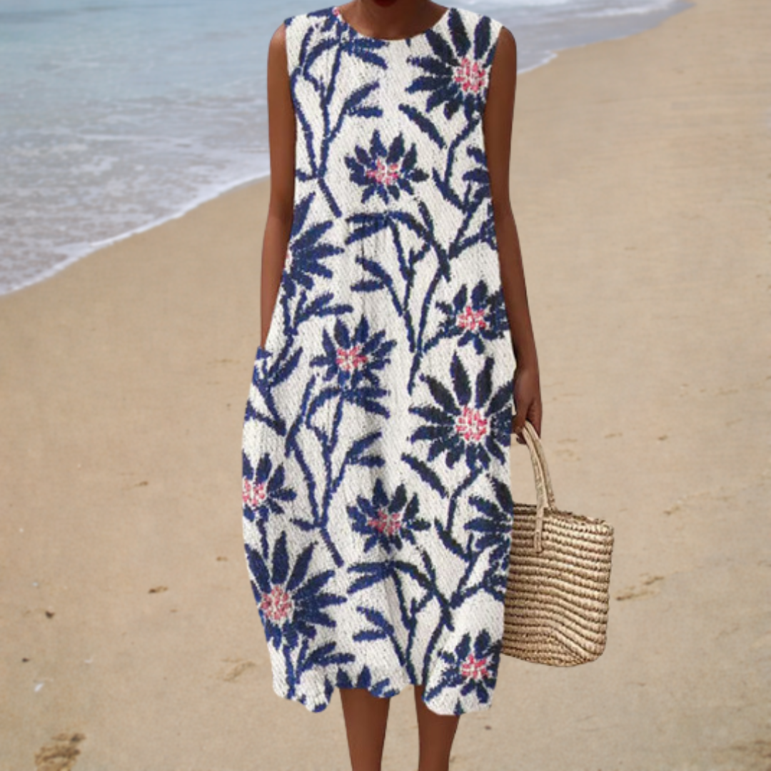 Comfortable Sleeveless Spring Dress