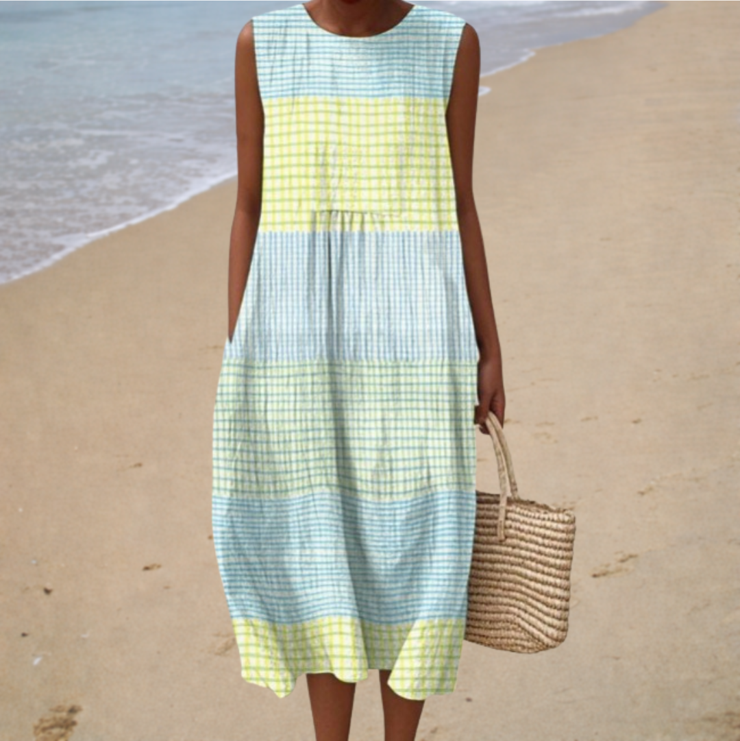 Comfortable Sleeveless Spring Dress