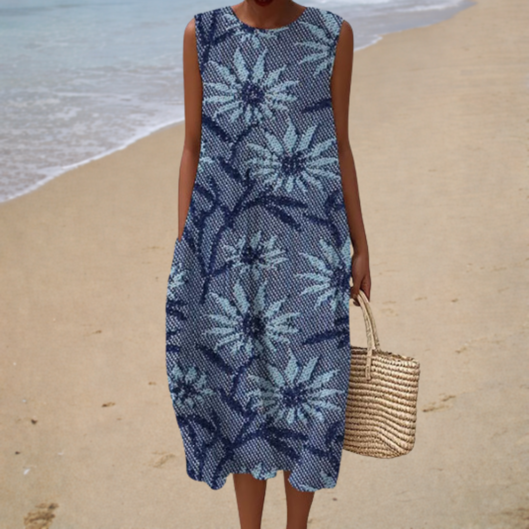 Comfortable Sleeveless Spring Dress