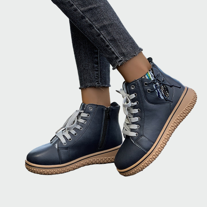 Armgard | Orthopedic leather ankle boots