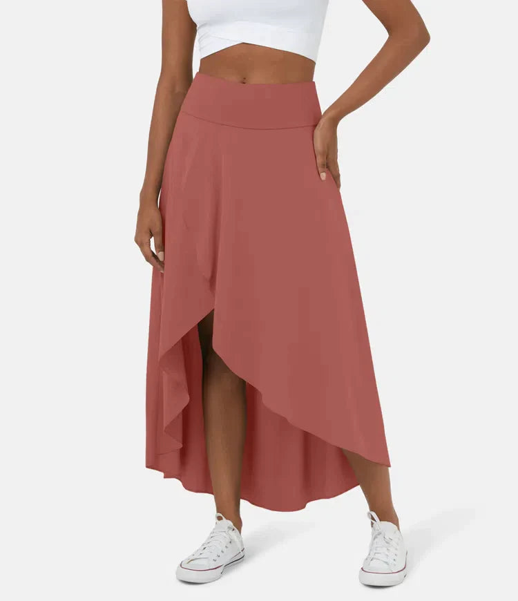 Rachael | Elegant Asymmetric Midi Skirt