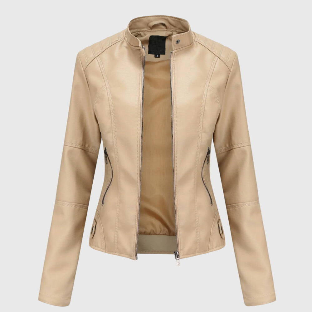 Matilda | Elegant women's leather jacket