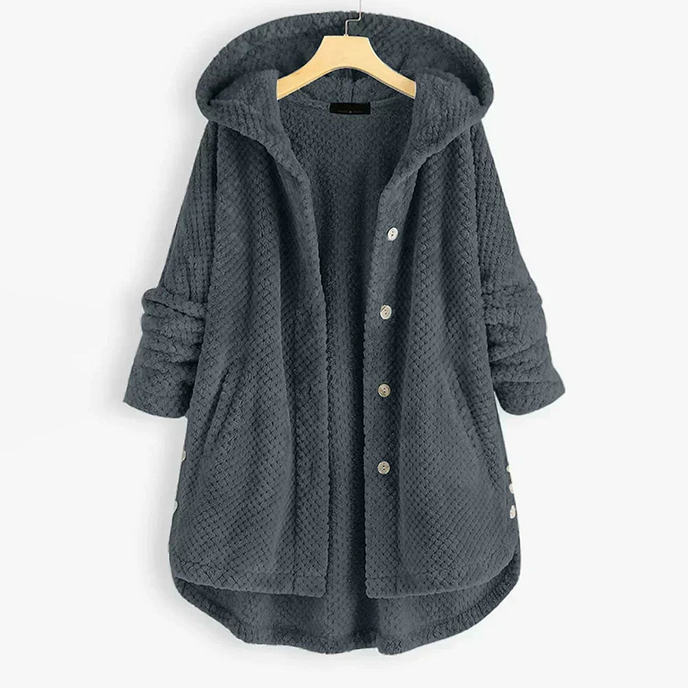 Phoebe | Cosy Hooded Coat