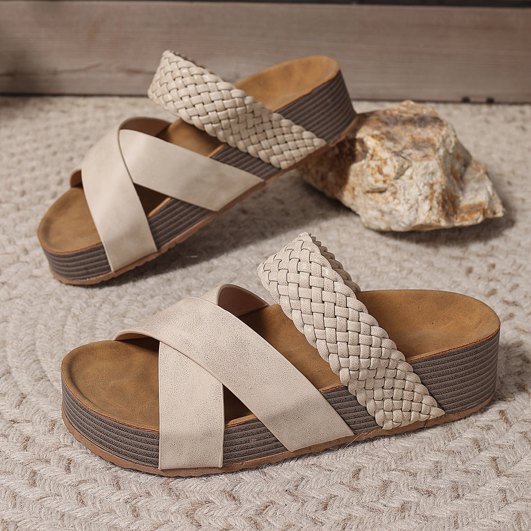 Elizabeth | Elegant braided sandals