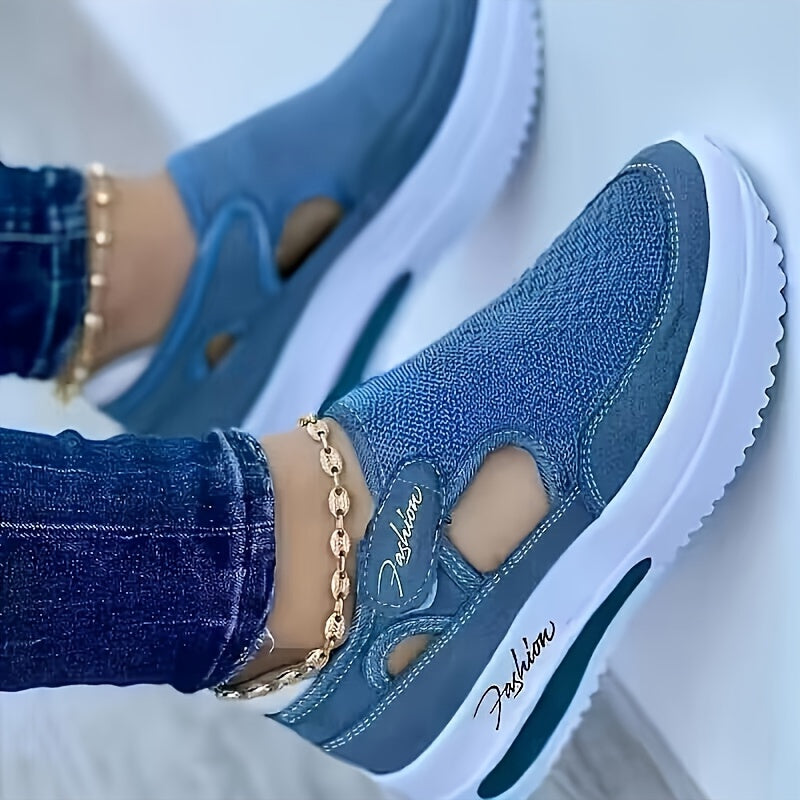 Mechthild | Breathable slip-on sneakers with stable comfort