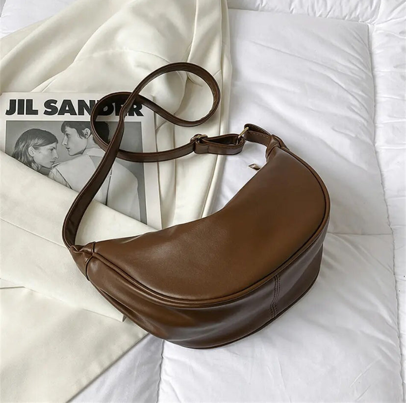 Rose | Pastel coloured leather bag