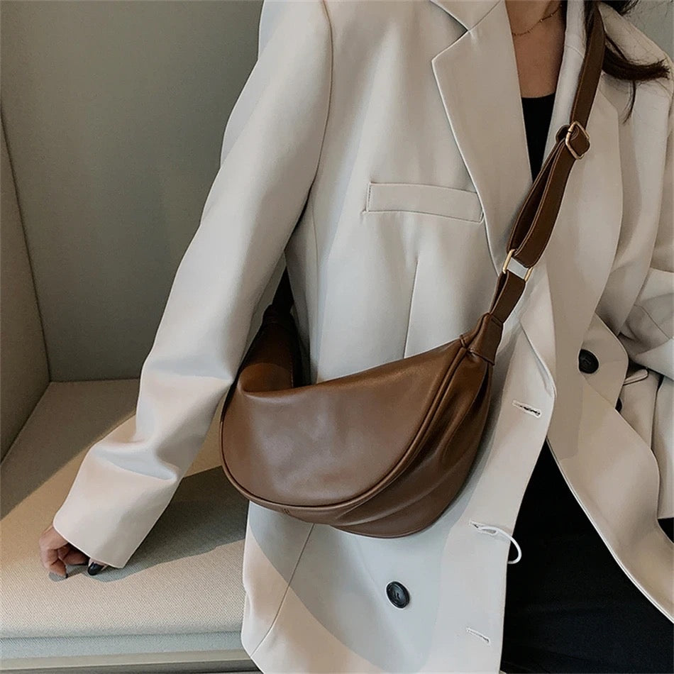 Rose | Pastel coloured leather bag