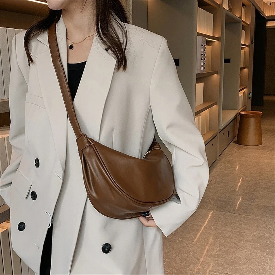 Rose | Pastel coloured leather bag