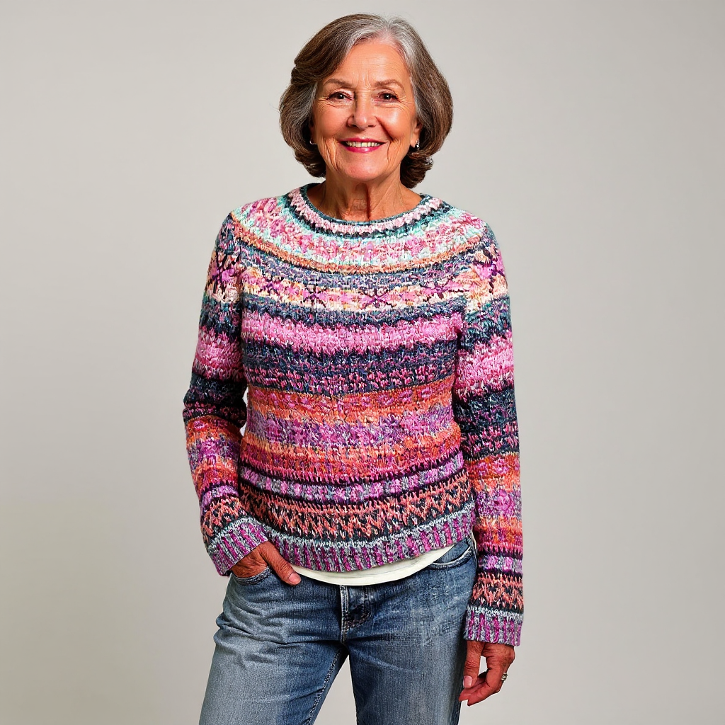 Amy | Vintage knit sweater