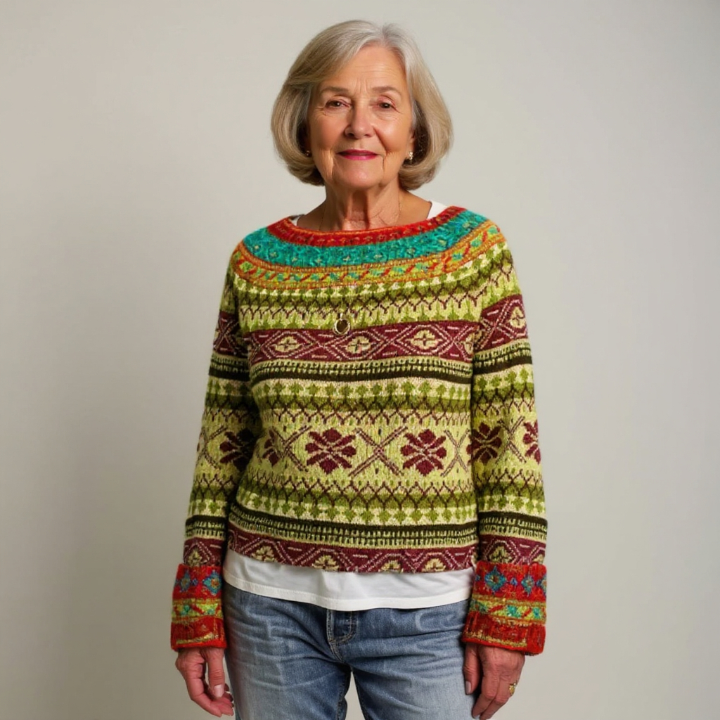 Caitlin | Vintage Icelandic sweater