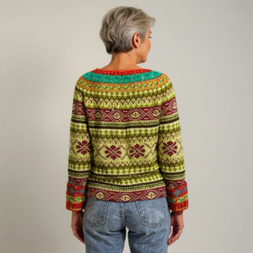 Caitlin | Vintage Icelandic sweater