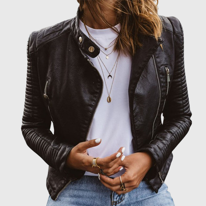 Ella | Genuine leather jacket