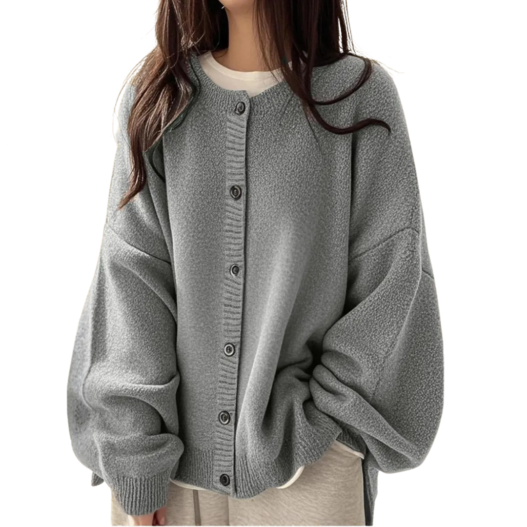 Erin | Classic Button-Front Knit Cardigan