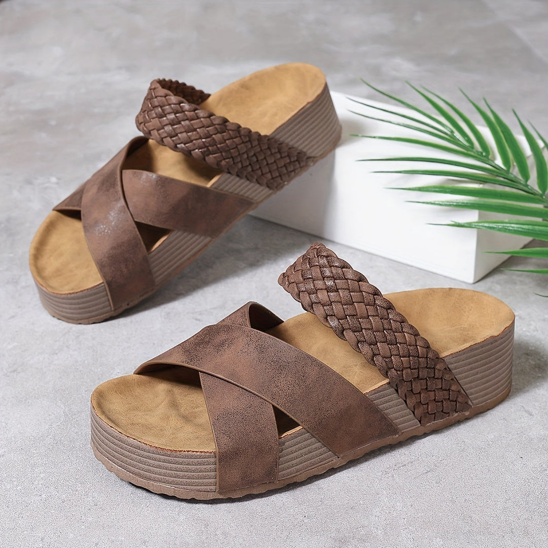 Elizabeth | Elegant braided sandals