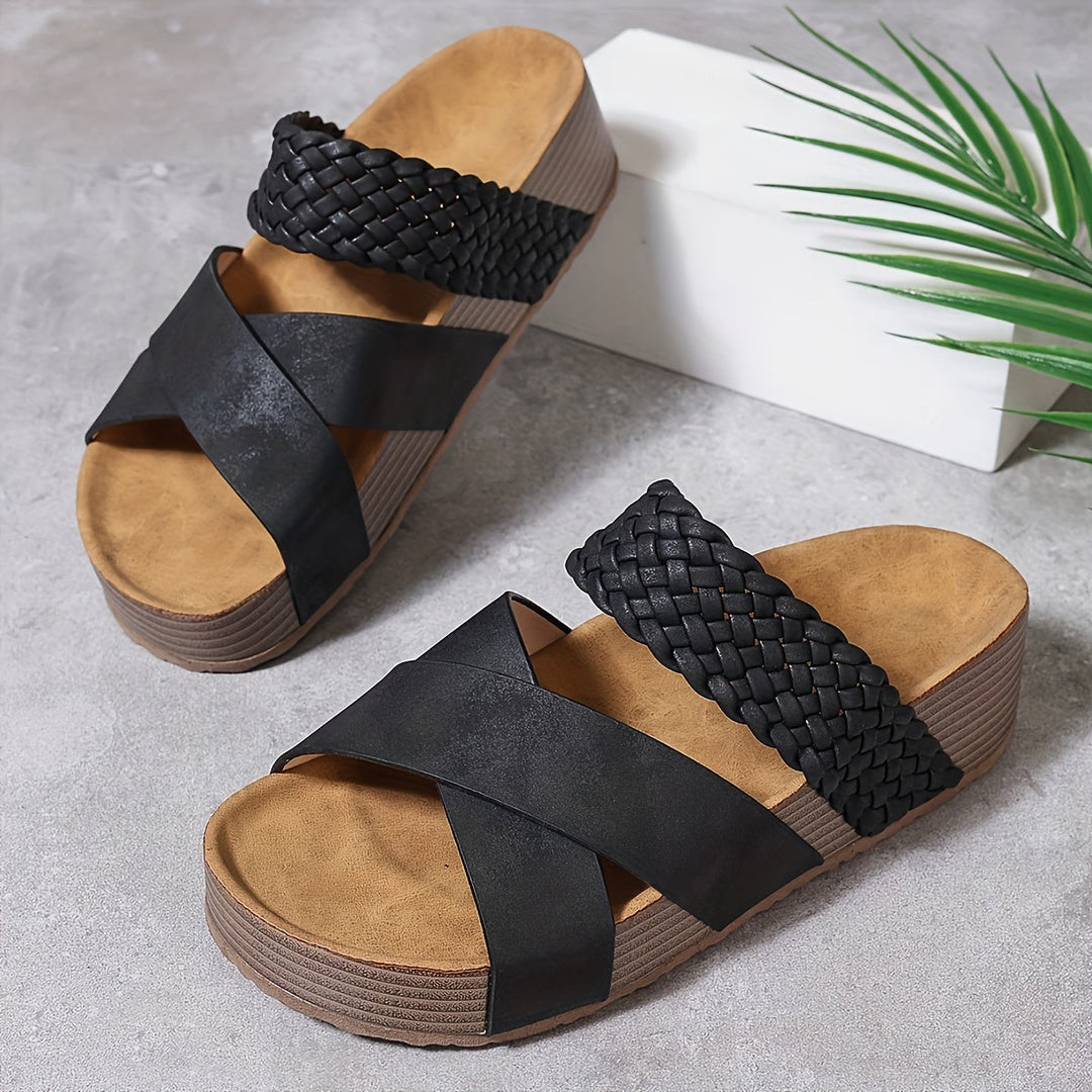 Elizabeth | Elegant braided sandals