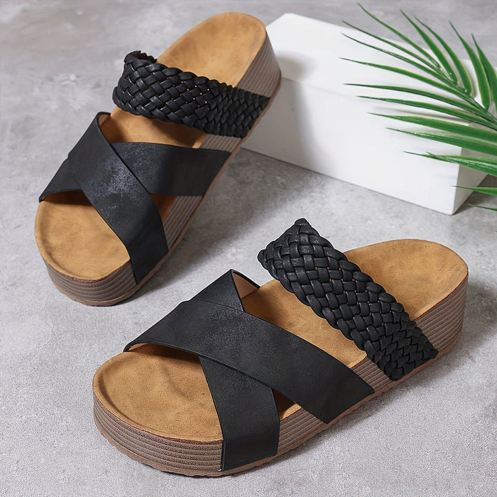 Elizabeth | Elegant braided sandals
