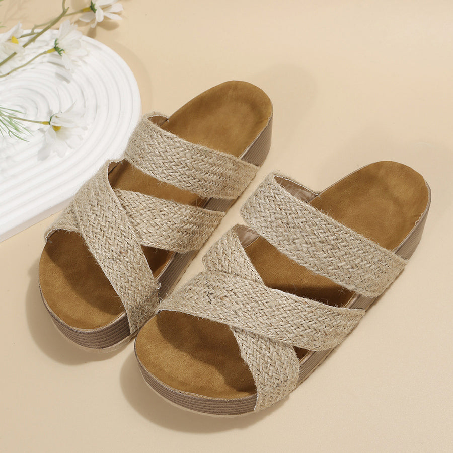 Elizabeth | Elegant braided sandals
