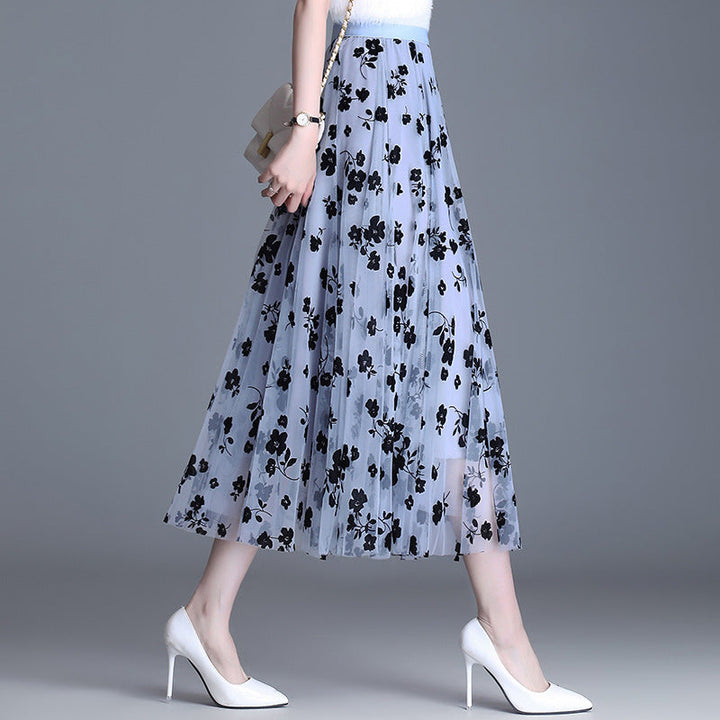 Eliza | Chic Floral Midi Skirt