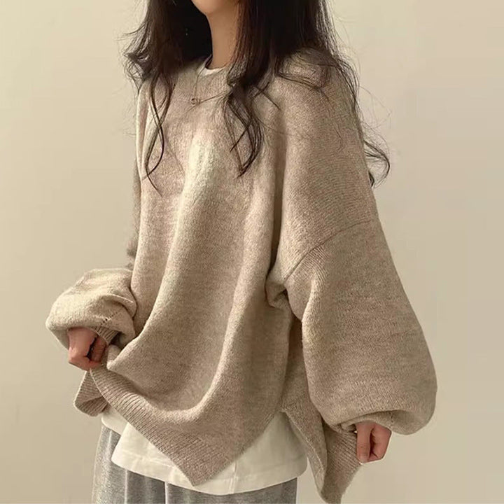 Claire | Casual Long Sleeve Round Neck Sweater
