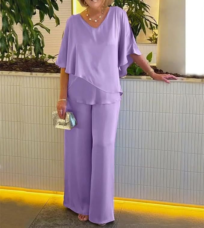 Martha | Wide-Leg Trouser Set