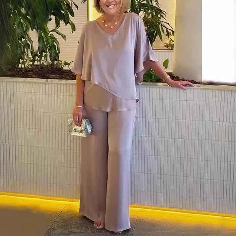 Martha | Wide-Leg Trouser Set