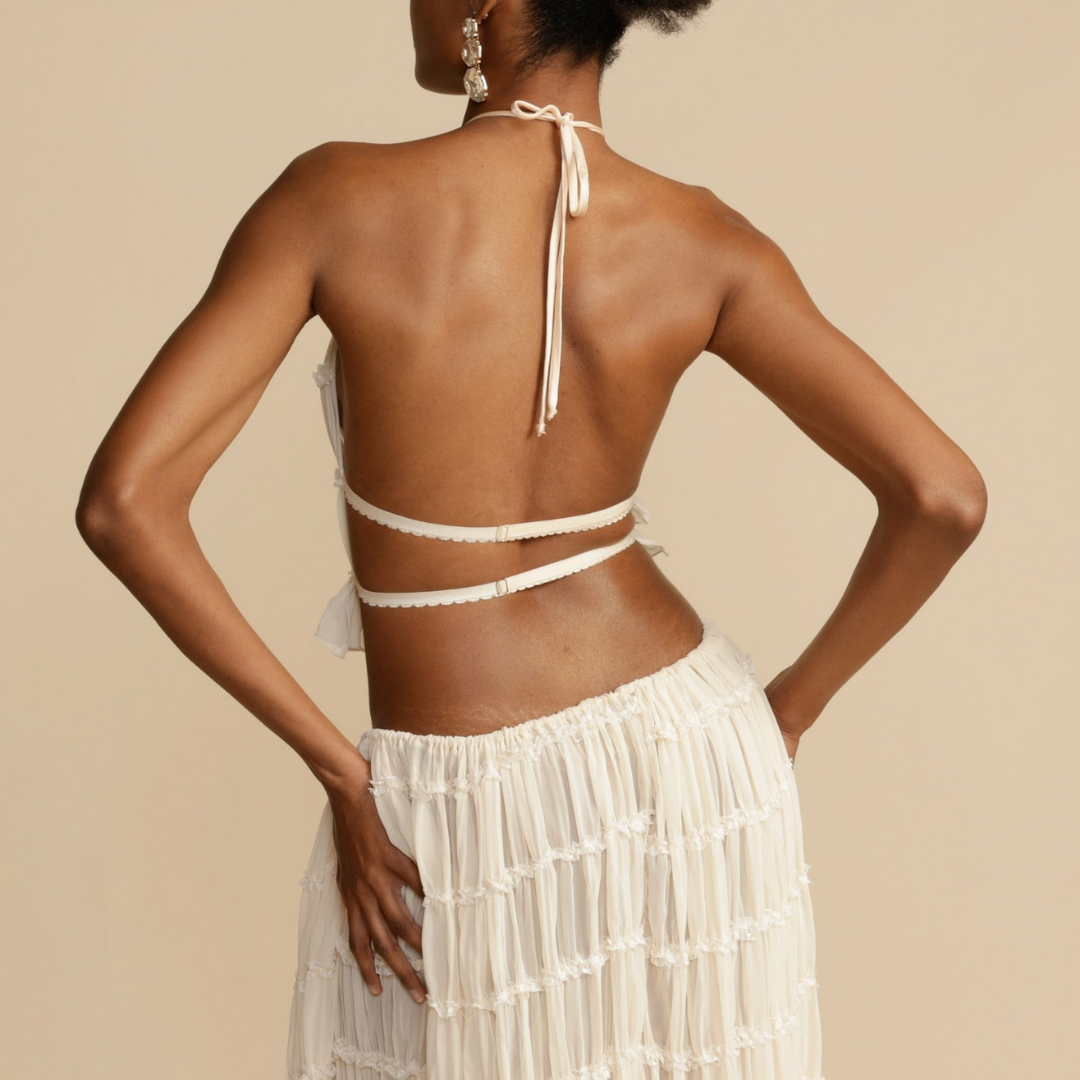 Martha | Tank top and skirt