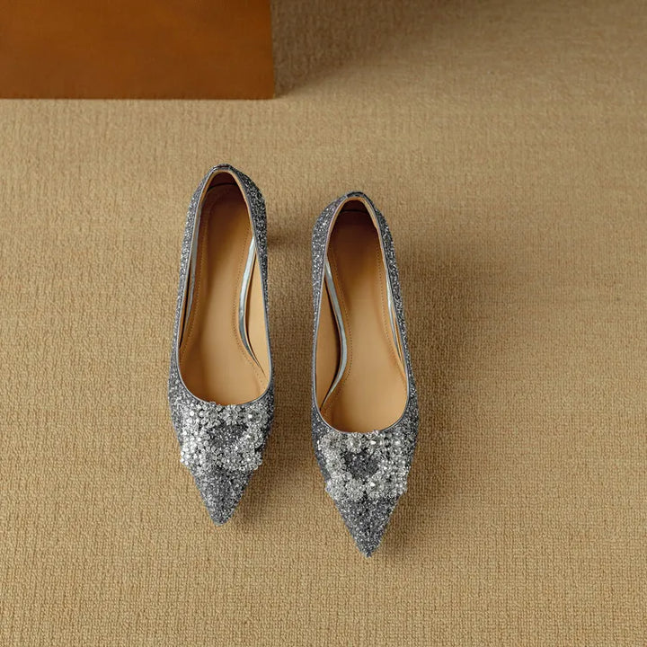 Hannah – glitter pumps