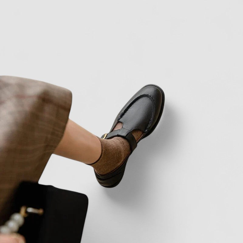 Waltraut | Square toe orthopedic Mary Jane shoes