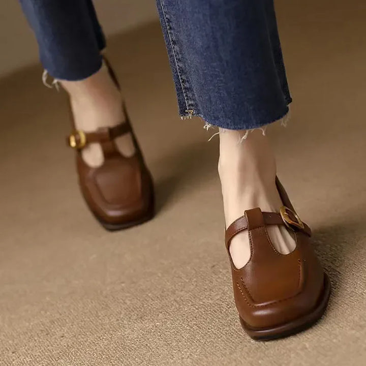 Chloe vintage style T-bar shoes