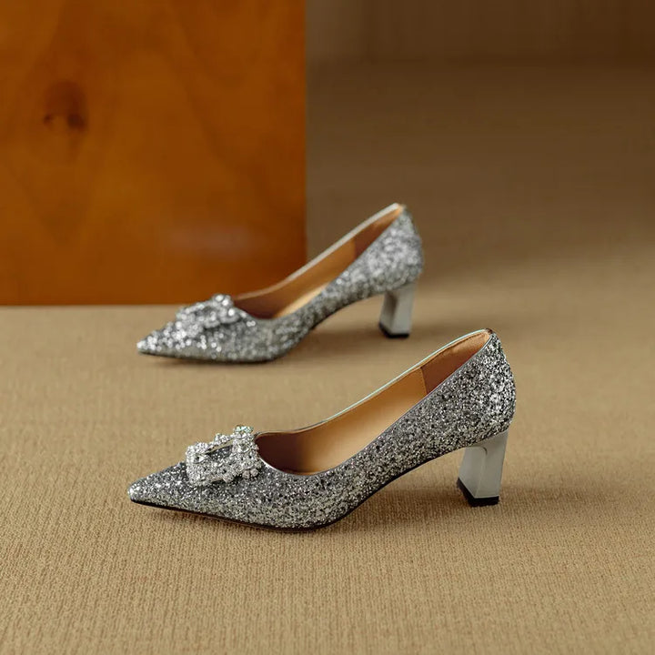 Hannah – glitter pumps