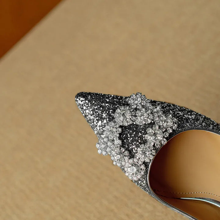 Hannah – glitter pumps