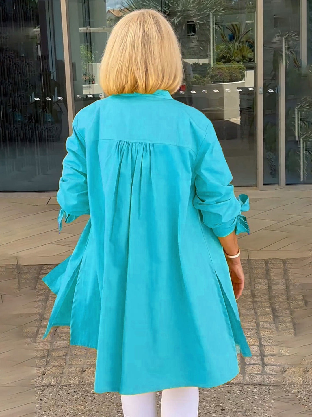 Zoe | Classy Long Shirt Jacket