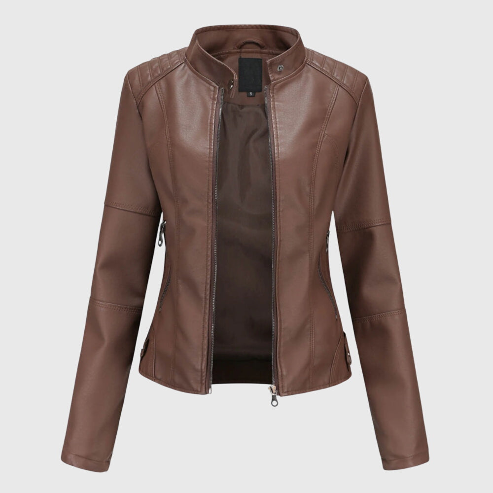 Matilda | Elegant women's leather jacket