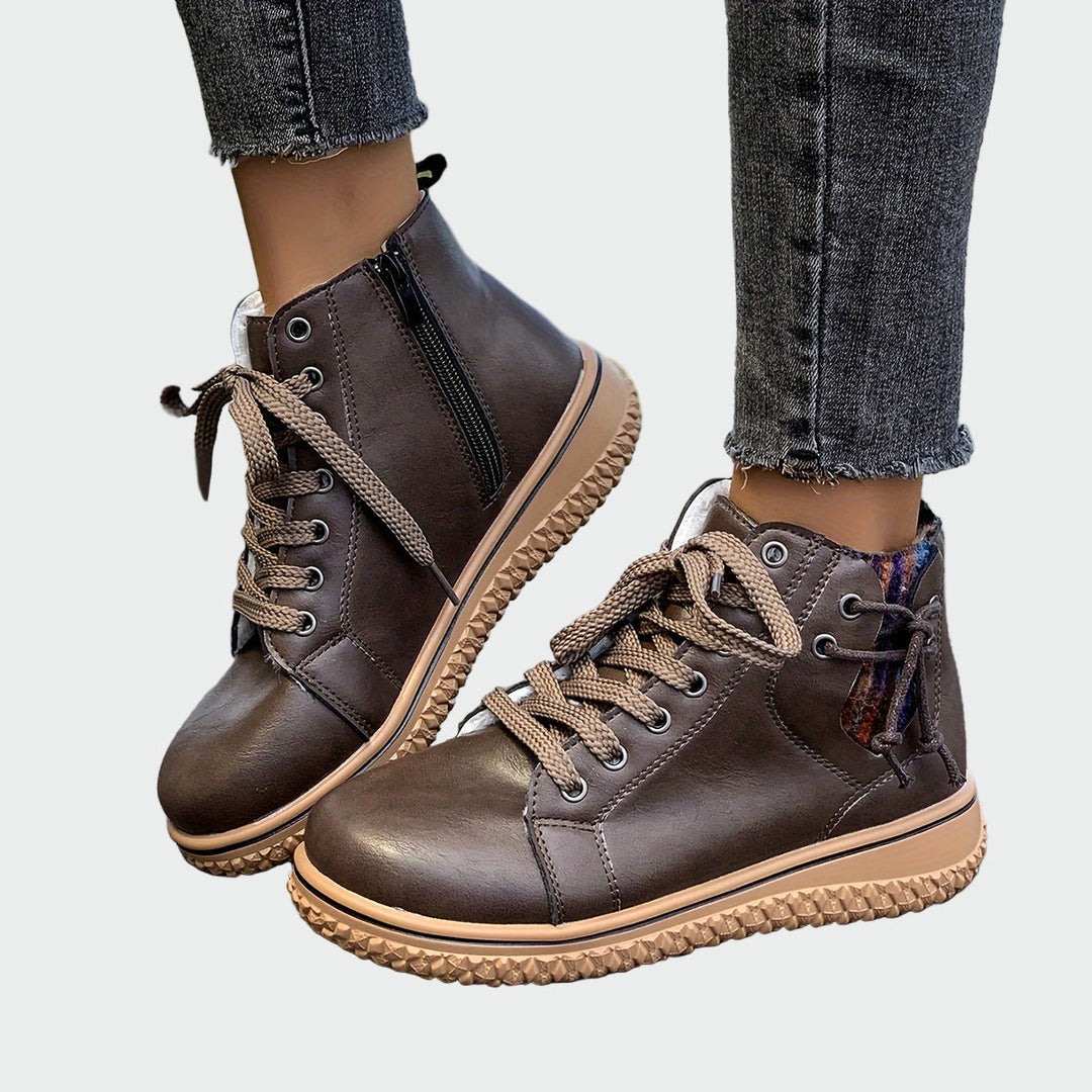 Armgard | Orthopedic leather ankle boots
