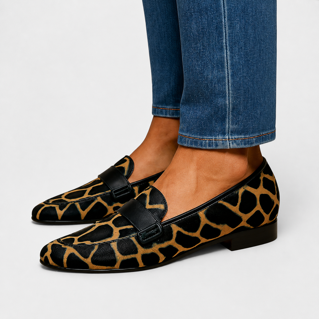 Caroline | Leopard loafers