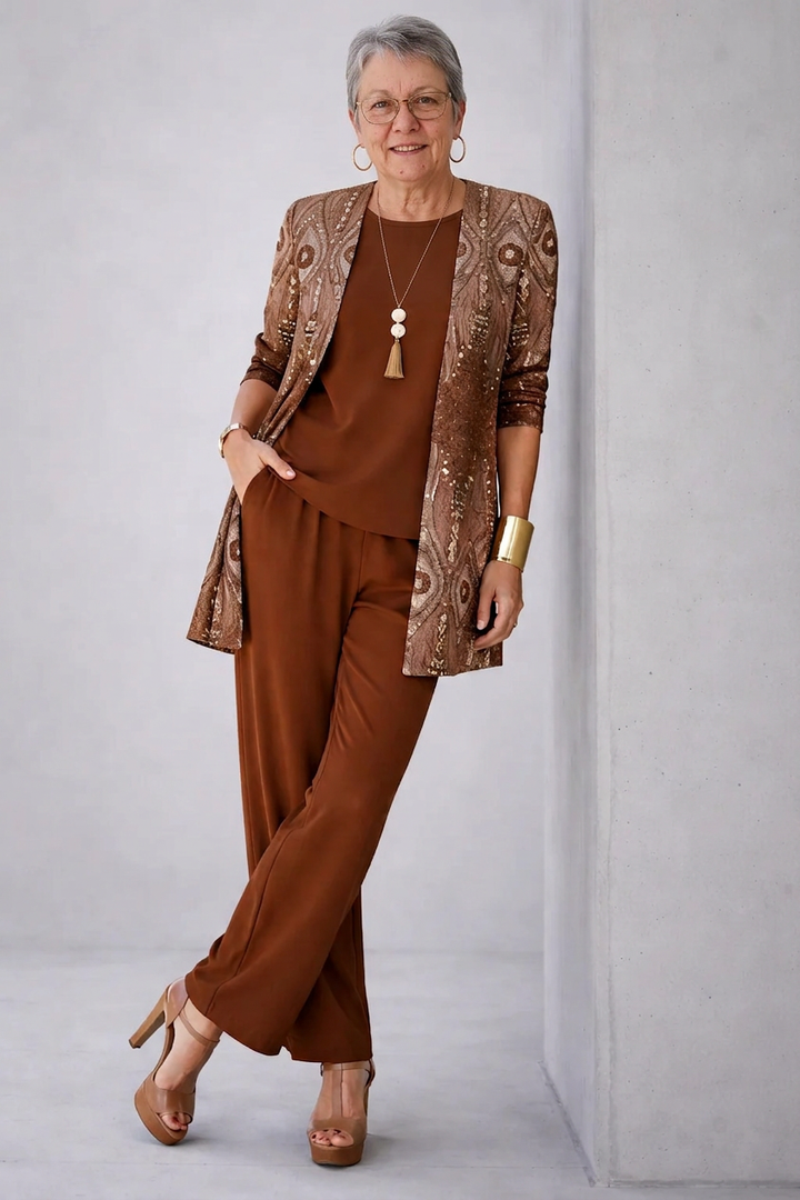 Chloe | Elegant Women's Three-Piece Set