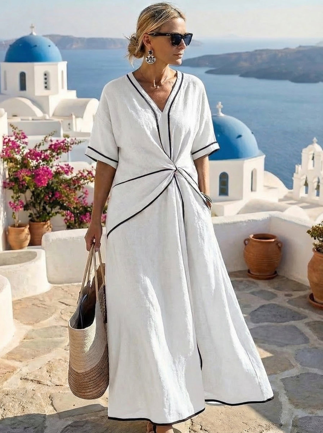 Santorini | Summer Dress